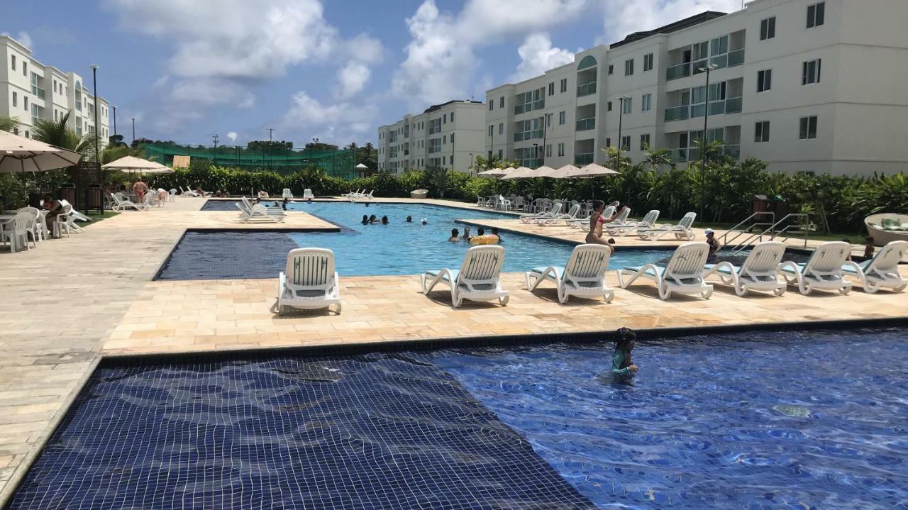 Flat Excelente Em Porto De Galinhas Palm Village Acqua Frente Para As Piscinas ภายนอก รูปภาพ