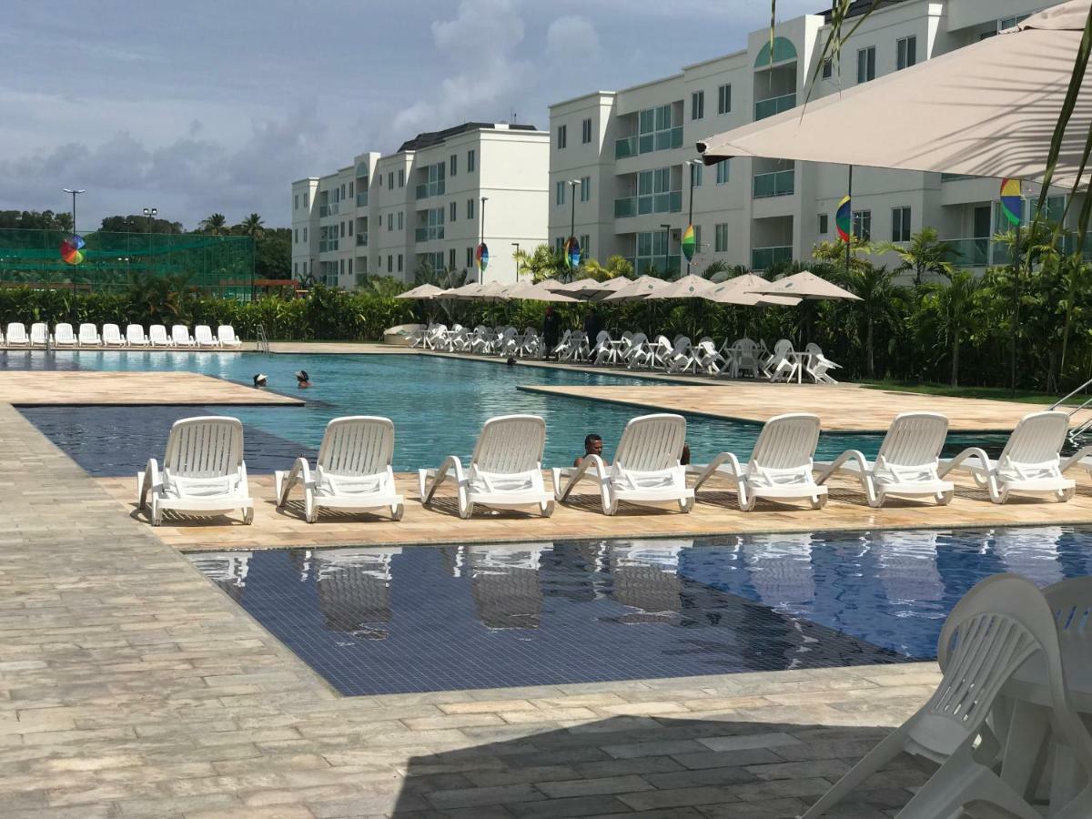 Flat Excelente Em Porto De Galinhas Palm Village Acqua Frente Para As Piscinas ภายนอก รูปภาพ