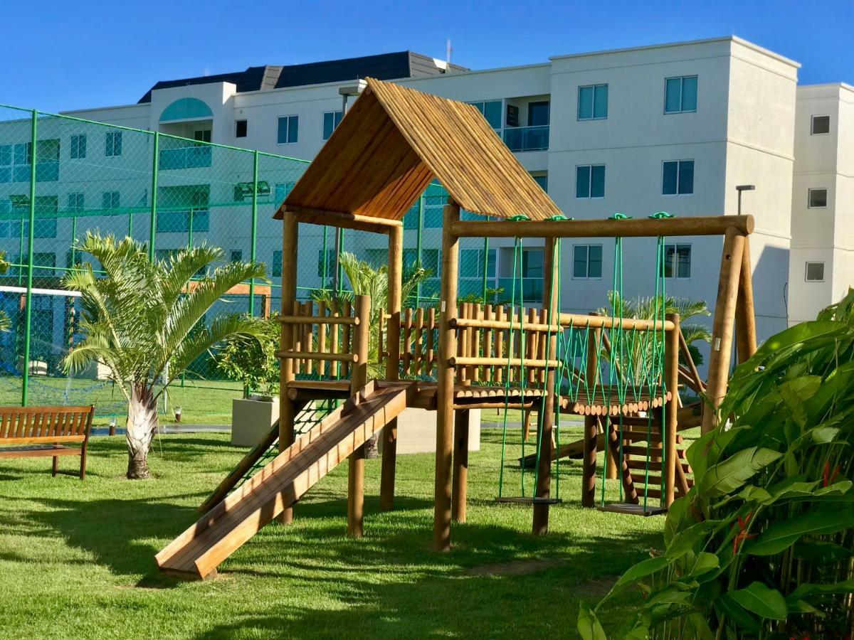 Flat Excelente Em Porto De Galinhas Palm Village Acqua Frente Para As Piscinas ภายนอก รูปภาพ