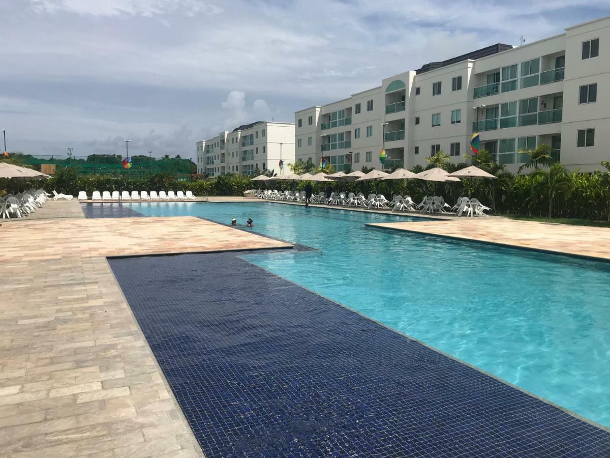 Flat Excelente Em Porto De Galinhas Palm Village Acqua Frente Para As Piscinas ภายนอก รูปภาพ