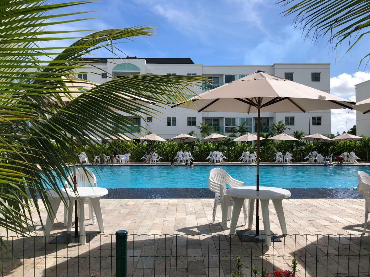 Flat Excelente Em Porto De Galinhas Palm Village Acqua Frente Para As Piscinas ภายนอก รูปภาพ