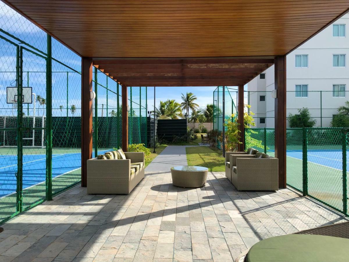 Flat Excelente Em Porto De Galinhas Palm Village Acqua Frente Para As Piscinas ภายนอก รูปภาพ